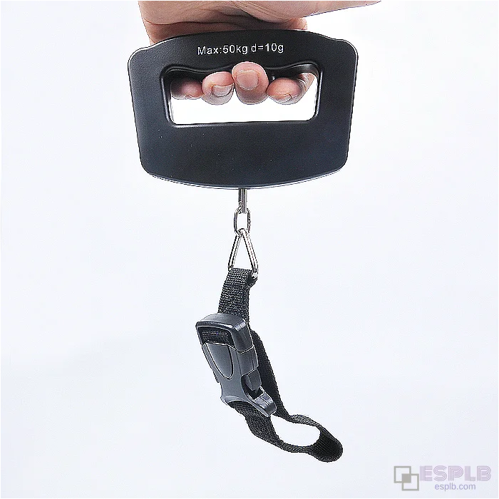 Bilancia Digitale Portatile 50Kg*10g con Blocco Peso e Segnali Acustici
