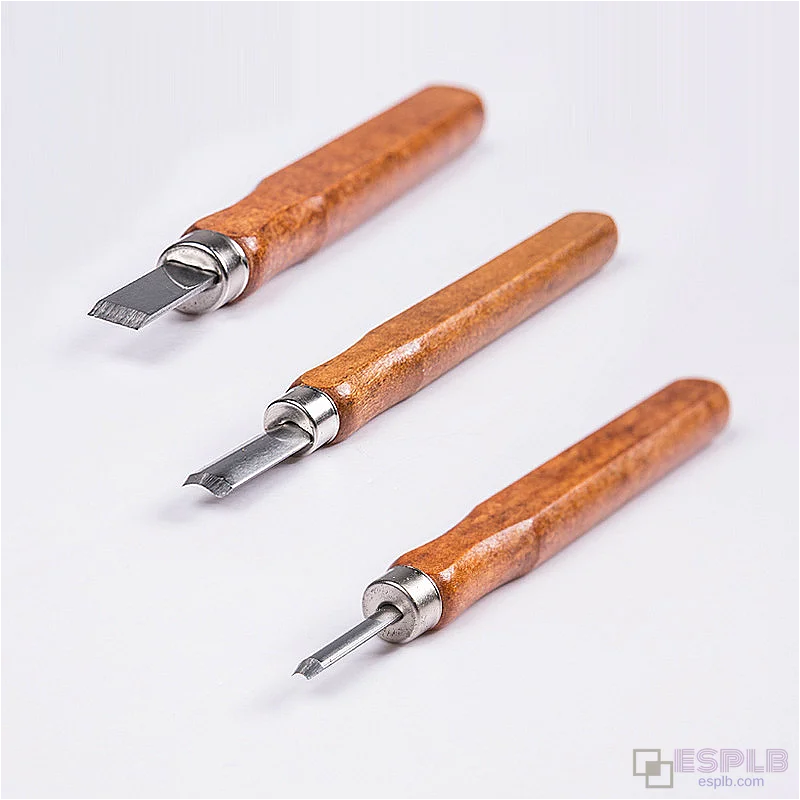 3x Pisau Ukiran Kayu Profesional
