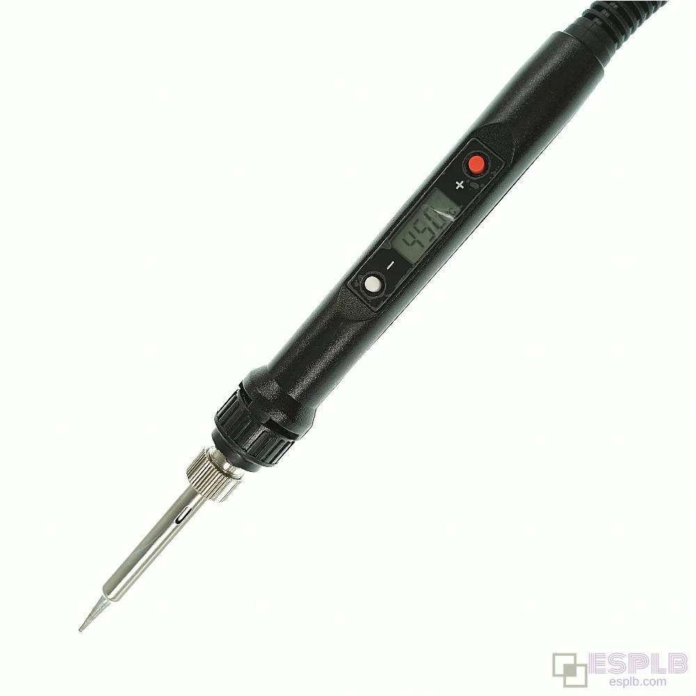Stație de lipit cu afișaj LCD, temperatură reglabilă, mini, 220V
