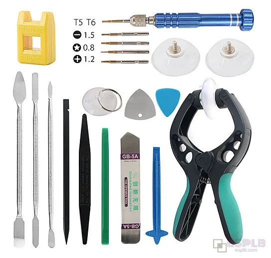 Set de 20 de instrumente pentru repararea telefoanelor, Spudger Pry

