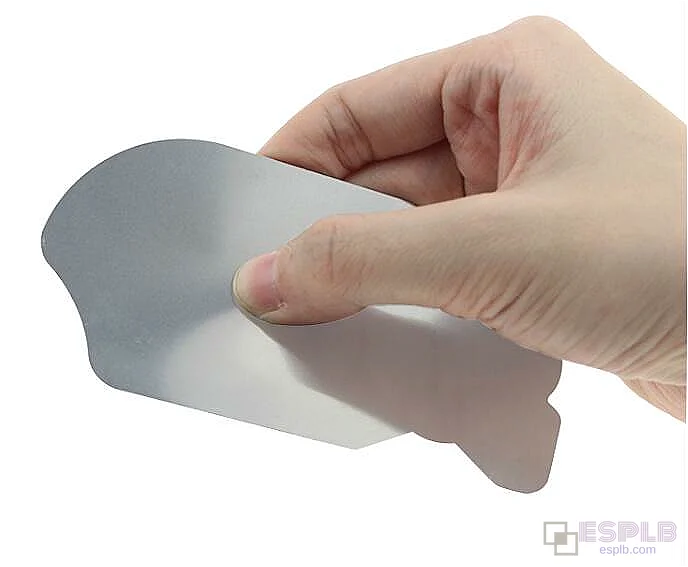 Card de deschidere subțire din oțel inoxidabil de 0,1 mm
