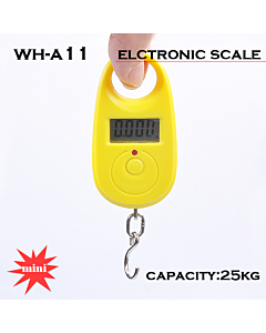 Hot WeiHeng WH-A11 0-10KG/5G,10-25kg/10g Mini Portable Electronic Scale