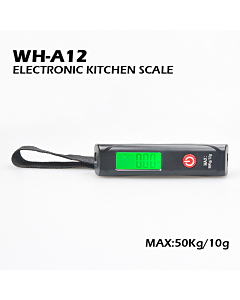50Kg/10g Digital LCD Electronic Luggage Scale With Baggage,Green Backlit,Weight Lock,Sound Prompts