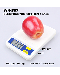 Electronic s scale kitchen scale small platform scale jewelry 3kg/0.5g