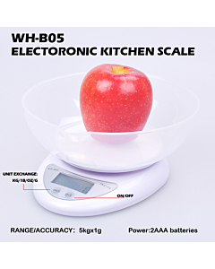 1g x 5kg ( 5000g 176Oz 10.1Lb ) 3 Units Portable Digital Kitchen LCD Display Food Diet Postal Weighting Scale Electronic Balance