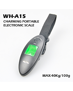 40kg / 100g LCD Mini Pocket Electronic Digital Scale Portable Hand Held Luggage Suitcase Bag Hanging Belt Scales Weight Balance