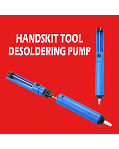 Blue Antistatic Solder Sucker Desoldering Pump Tool Removal Vacuum Soldering Iron Tin Desolder for PCB Electronic Device