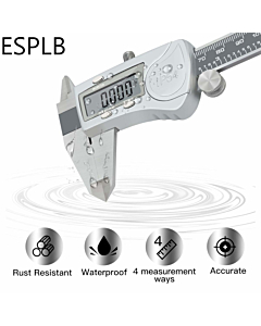 ESPLB Waterproof Vernier Calipers Electronic Digital IP54 6
