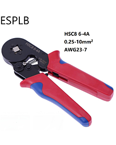 Mini Crimping Plier HSC8 6-4A 0.25-10mm2 Pliers Hand Tools Terminals